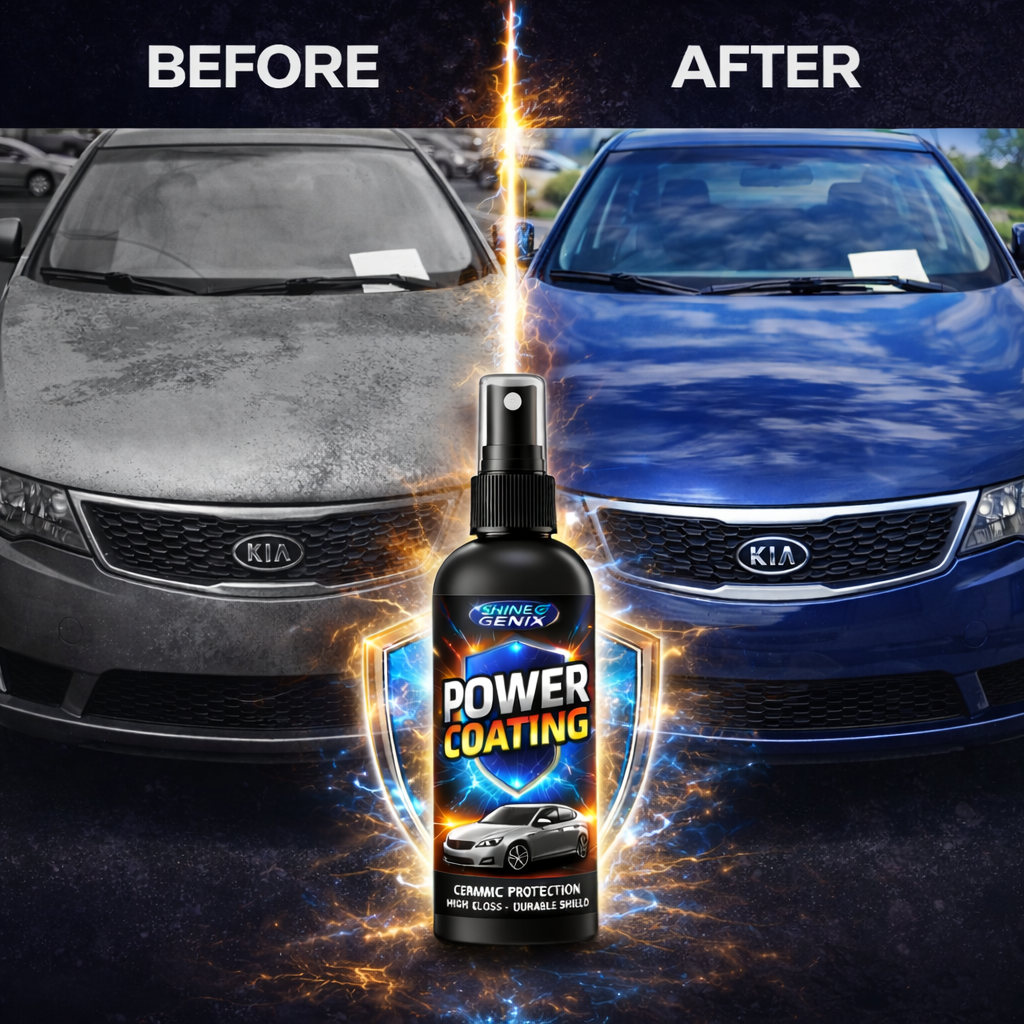 Power Coating For Long-Lasting Shine (BUY 1 GET 3) Scratches & Swirls, Faded Paint, Deep Shine